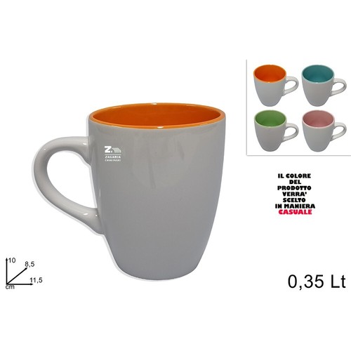Tazza tazzone colazione tinta - tazzone,