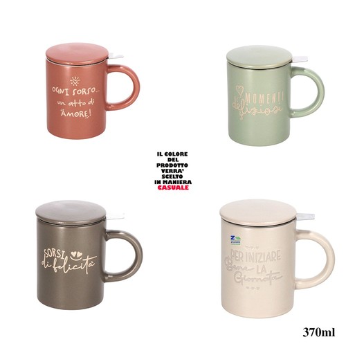 Tazza tisaniera ceramica - ceramica, con