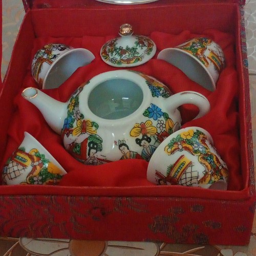 Set tè porcellana con - da,