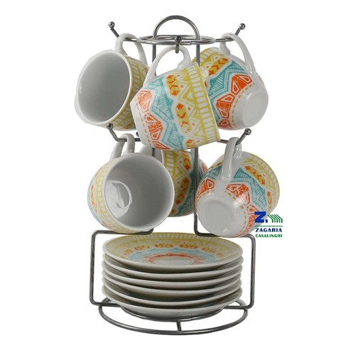 Servizio tazze caffe con - da, caffe'