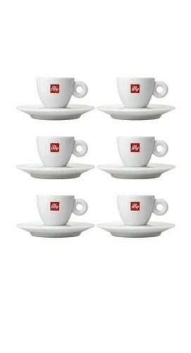 Illy tazze caffè doppio bar - illy,